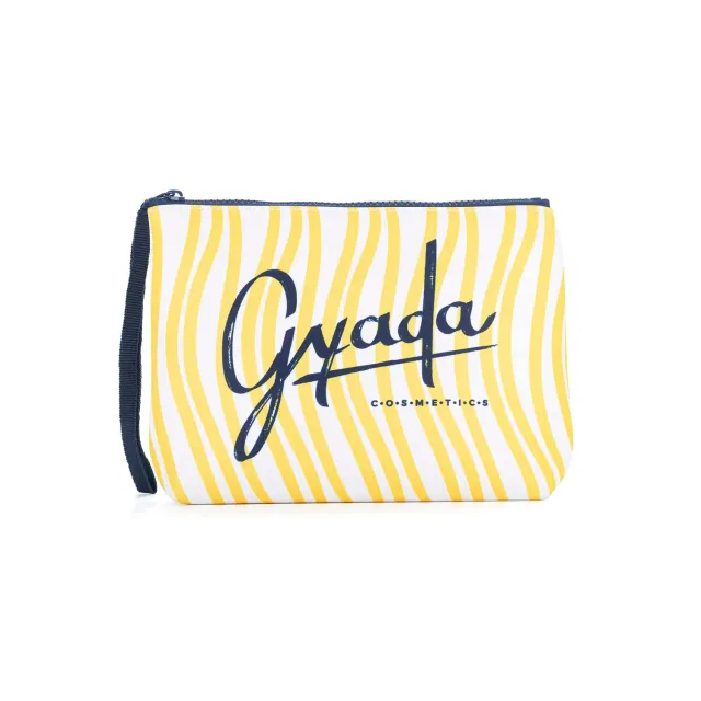 Gyada Cosmetics Tropical Fish Pochette Yellow Impermeabile