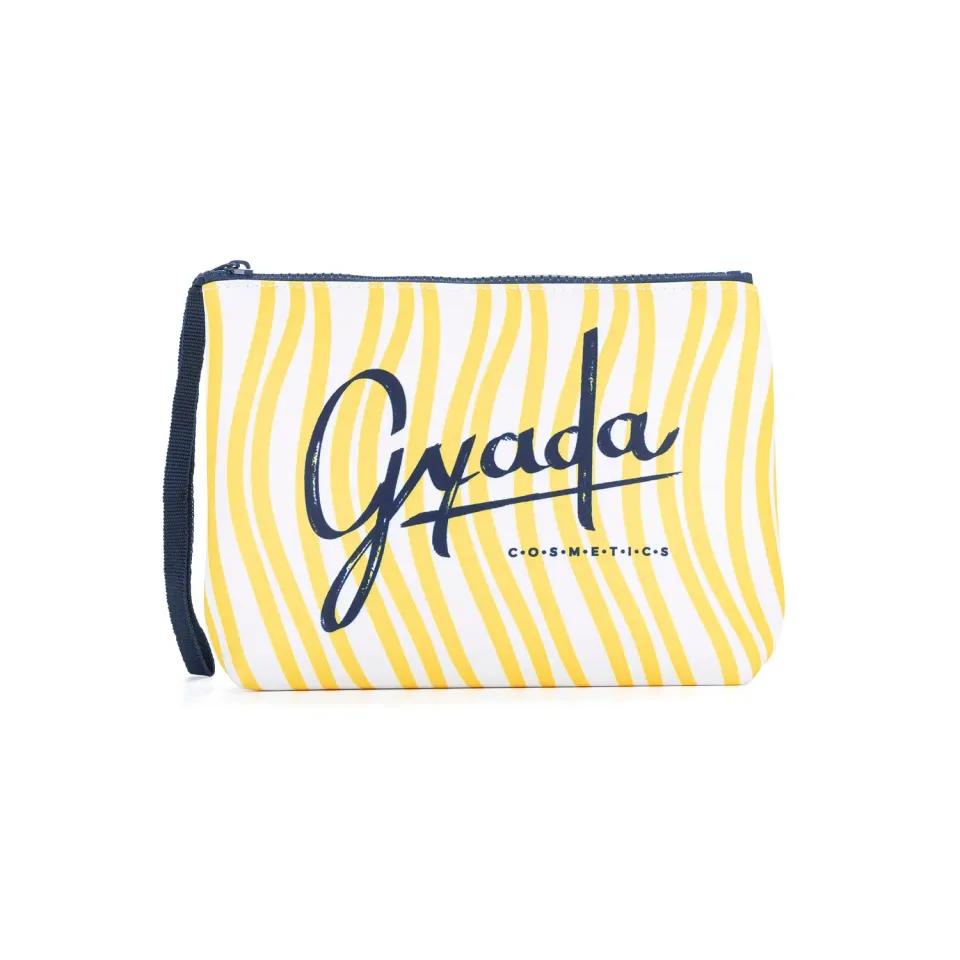 Gyada Cosmetics Tropical Fish Pochette Yellow Impermeabile