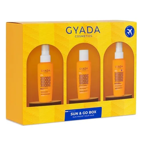 Gyada Sun & Go Box set capelli 3x100ml solare SPF10