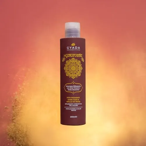 Gyada Hyalurvedic Dark shampoo capelli scuri 200 ml