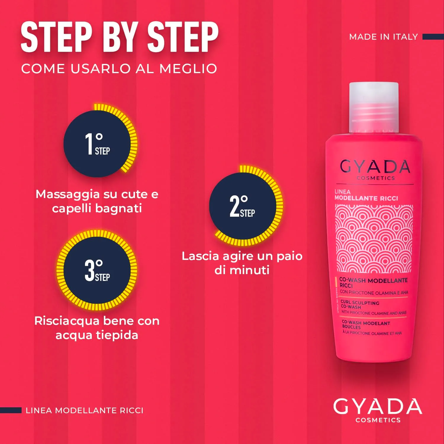 Gyada Cosmetics Ricci Co-Wash Balsamo 200 ml Antiforfora
