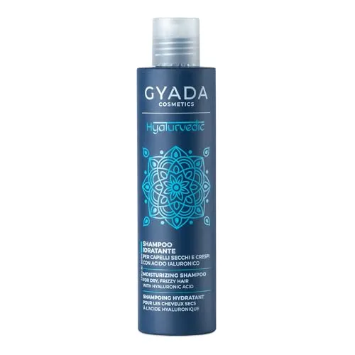 Gyada Hyalurvedic shampoo idratante 200 ml capelli secchi crespi