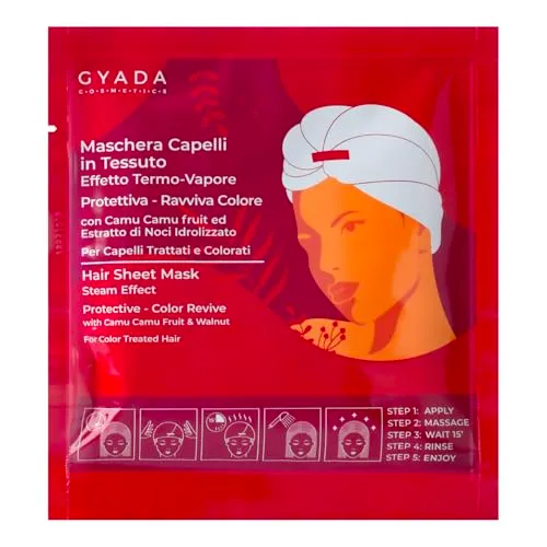 Gyada Fruit & Walnut maschera capelli cuffia 60 ml colore