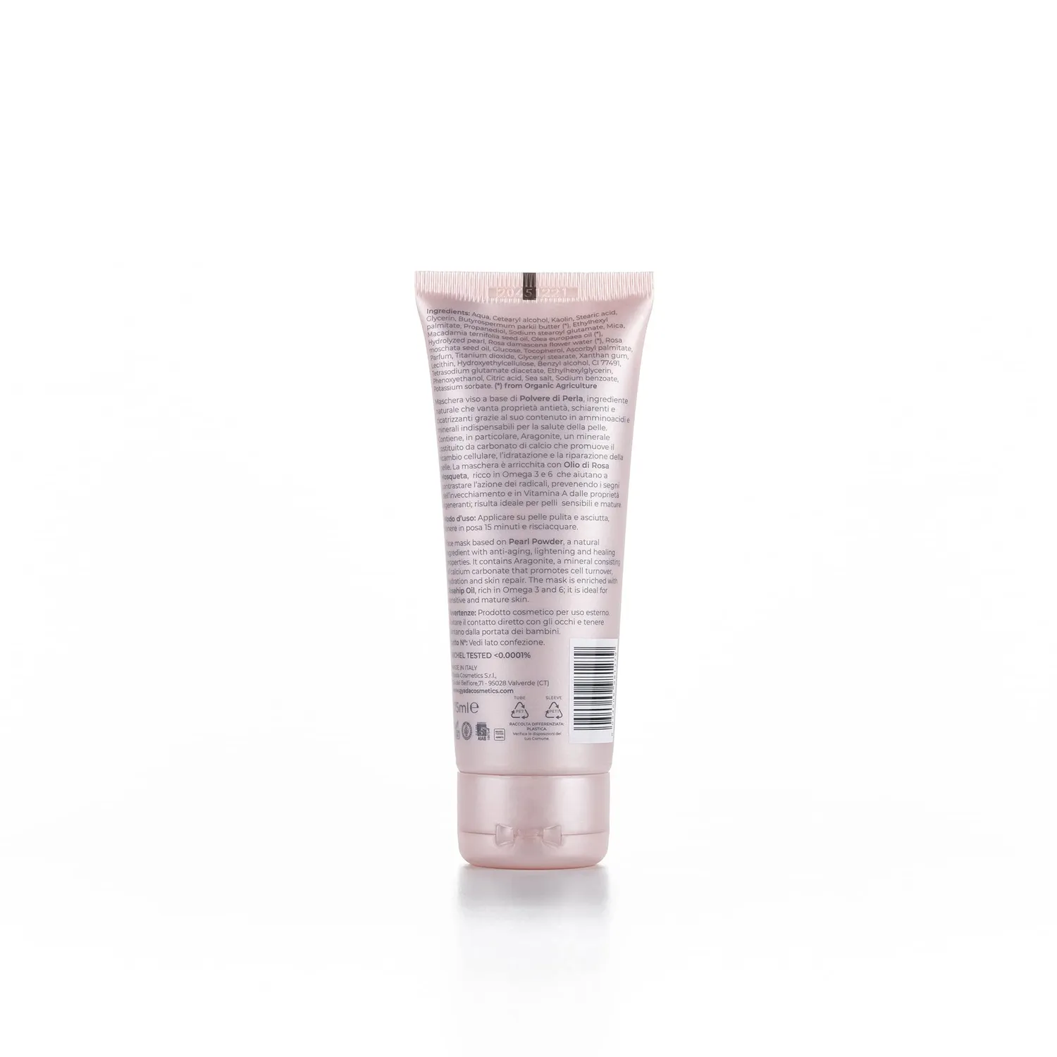 Gyada Pearl Powder Mask Rose Maschera Viso 75 ml Mature