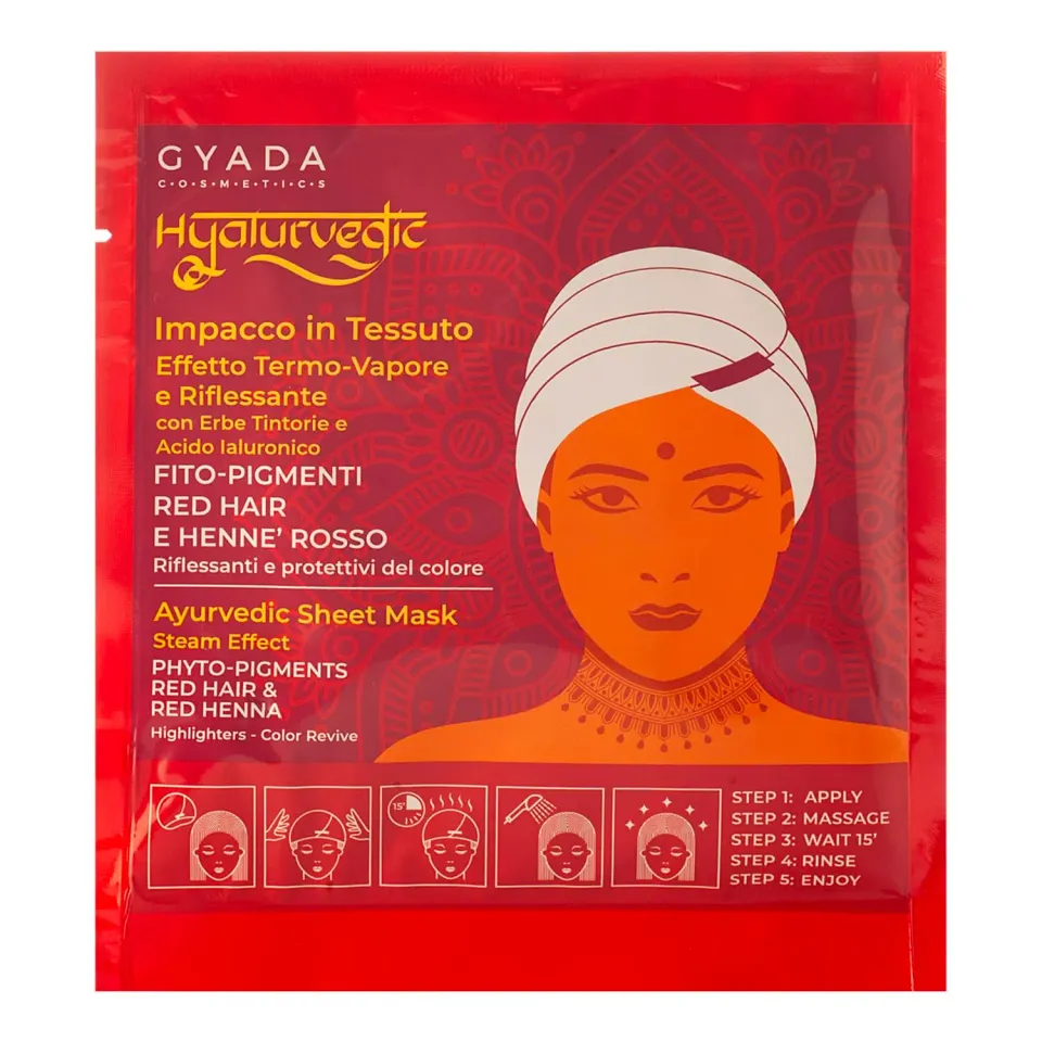 Gyada Hyalurvedic Red Hair maschera cuffia 60 ml capelli rossi