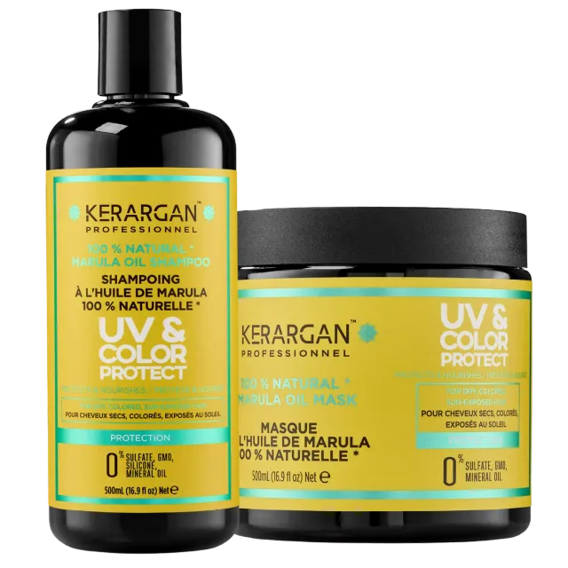 Kerargan Marula UV Duo Shampoo Maschera 2x500 ml