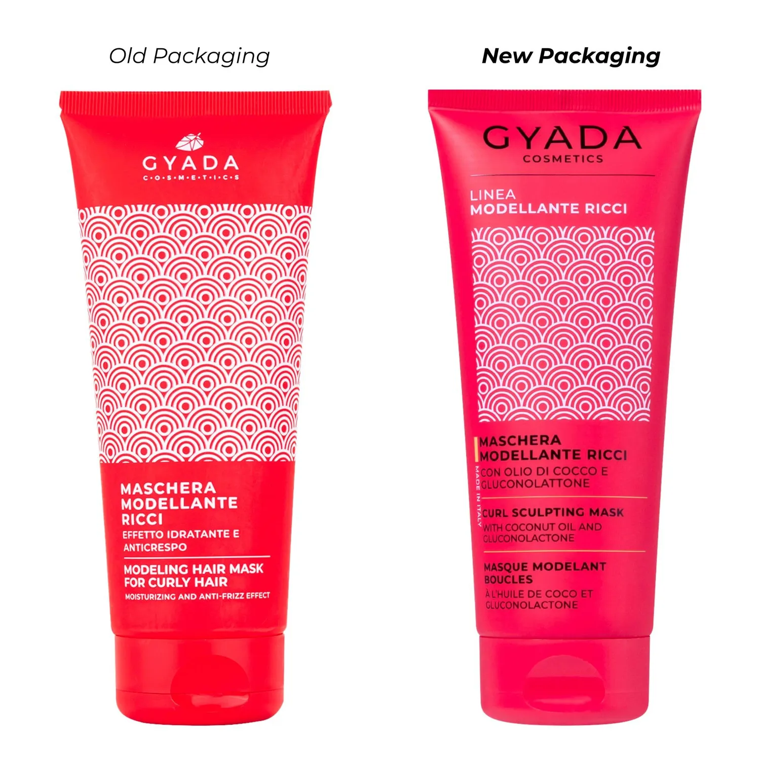 Gyada Linea Modellante Ricci maschera idratante 200 ml anticrespo