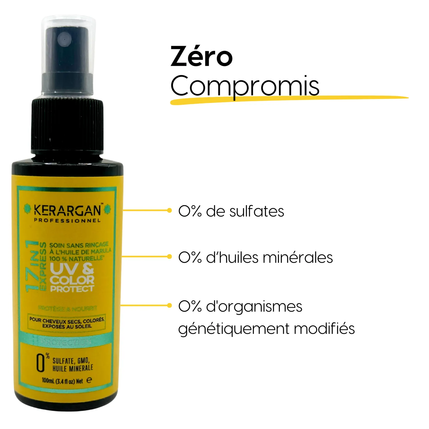 Kerargan Marula UV Spray 17-in-1 100 ml protezione sole