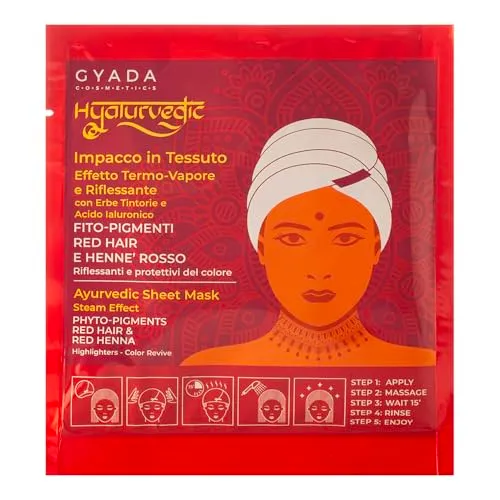 Gyada Hyalurvedic Red Hair maschera cuffia 60 ml capelli rossi