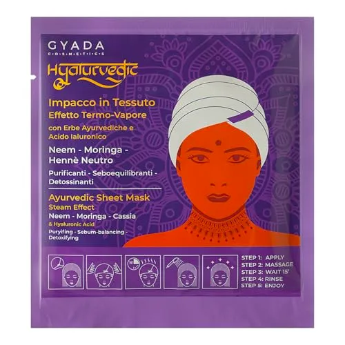 Gyada Hyalurvedic Maschera Cuffia Purificante 60 ml Neem