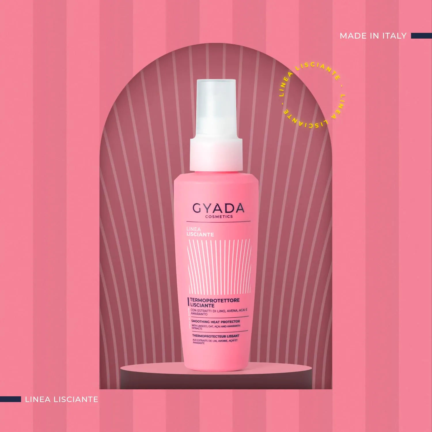Gyada Lisciante Termoprotettore Fluido 125 ml 230°