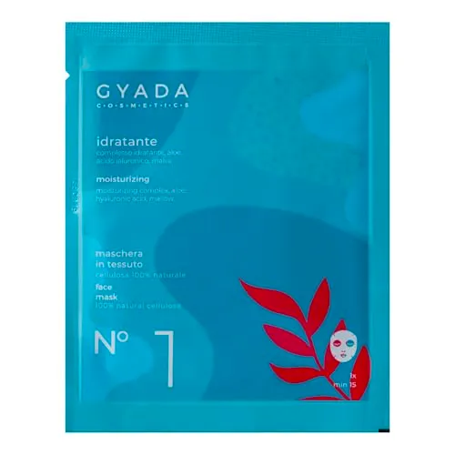 Gyada Cosmetics Maschera Viso Tessuto Idratante 15 ml Aloe Vera