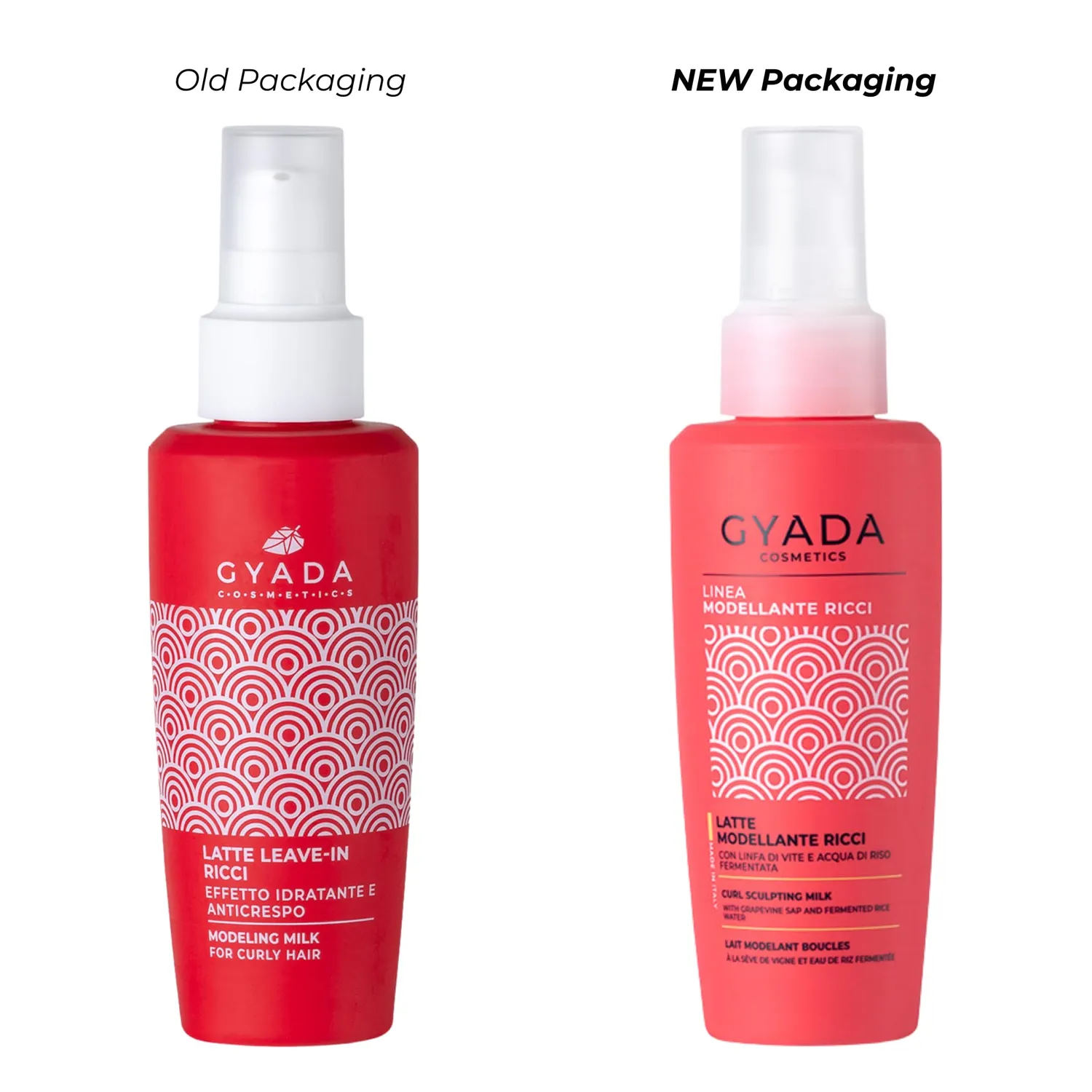 Gyada Modellante Ricci Latte Leave-in capelli ricci 125 ml idratante