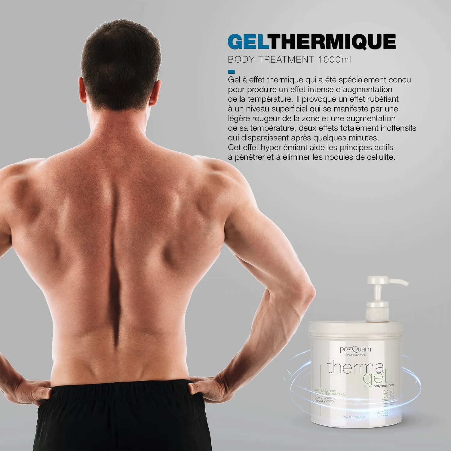 Postquam Gel Corpo Termico Effetto Calore 1 L Edera