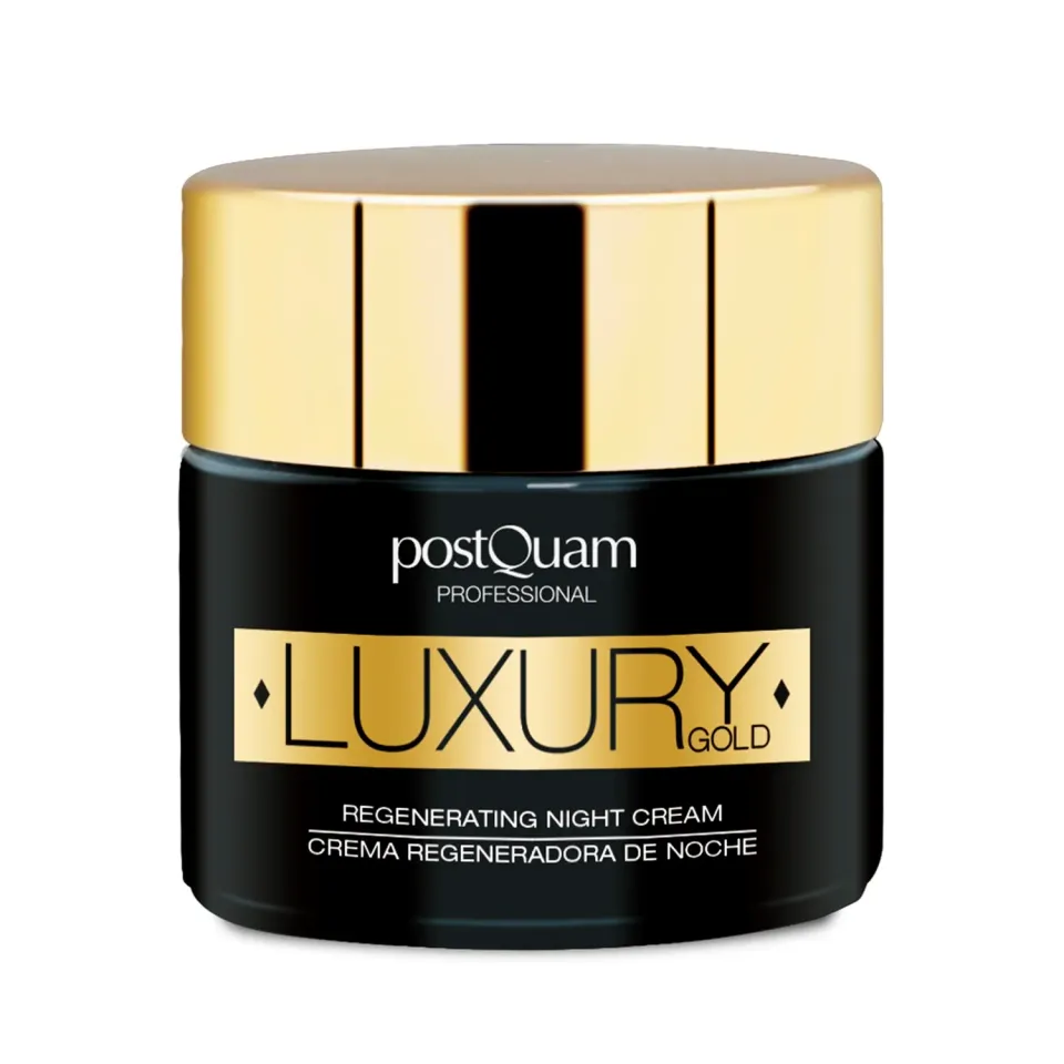 Postquam Luxury Gold Crema Notte Rigenerante Oro 50 ml
