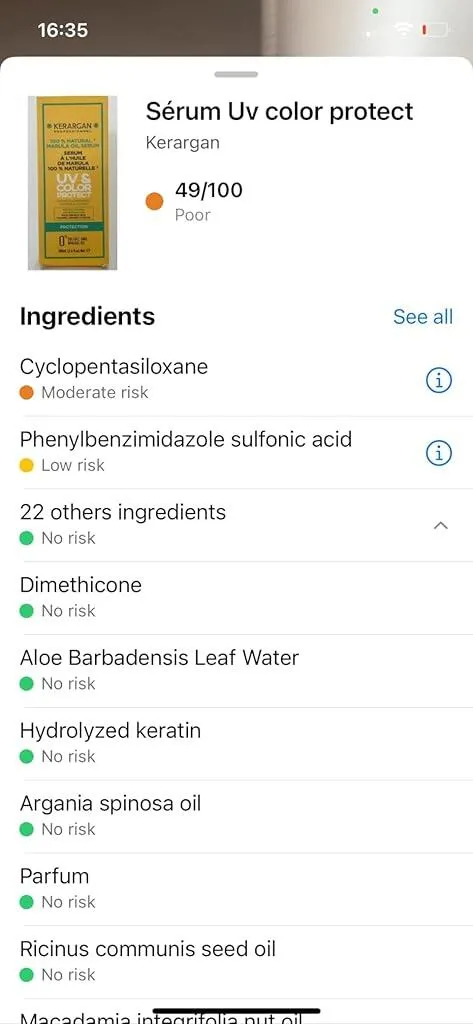 Kerargan Ricin Siero Capelli Anticaduta 100 ml