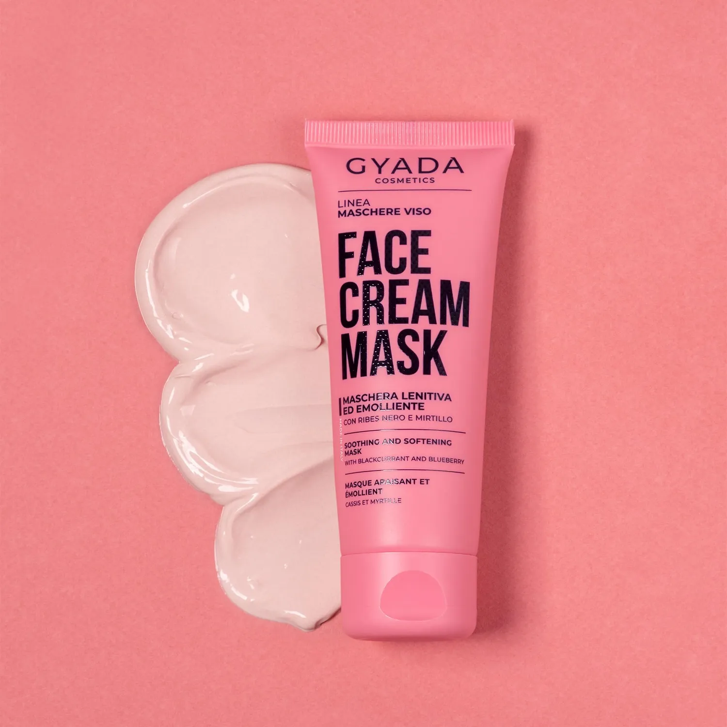 Gyada Cosmetics Maschera Viso Lenitiva ed Emolliente 75 ml pelli secche