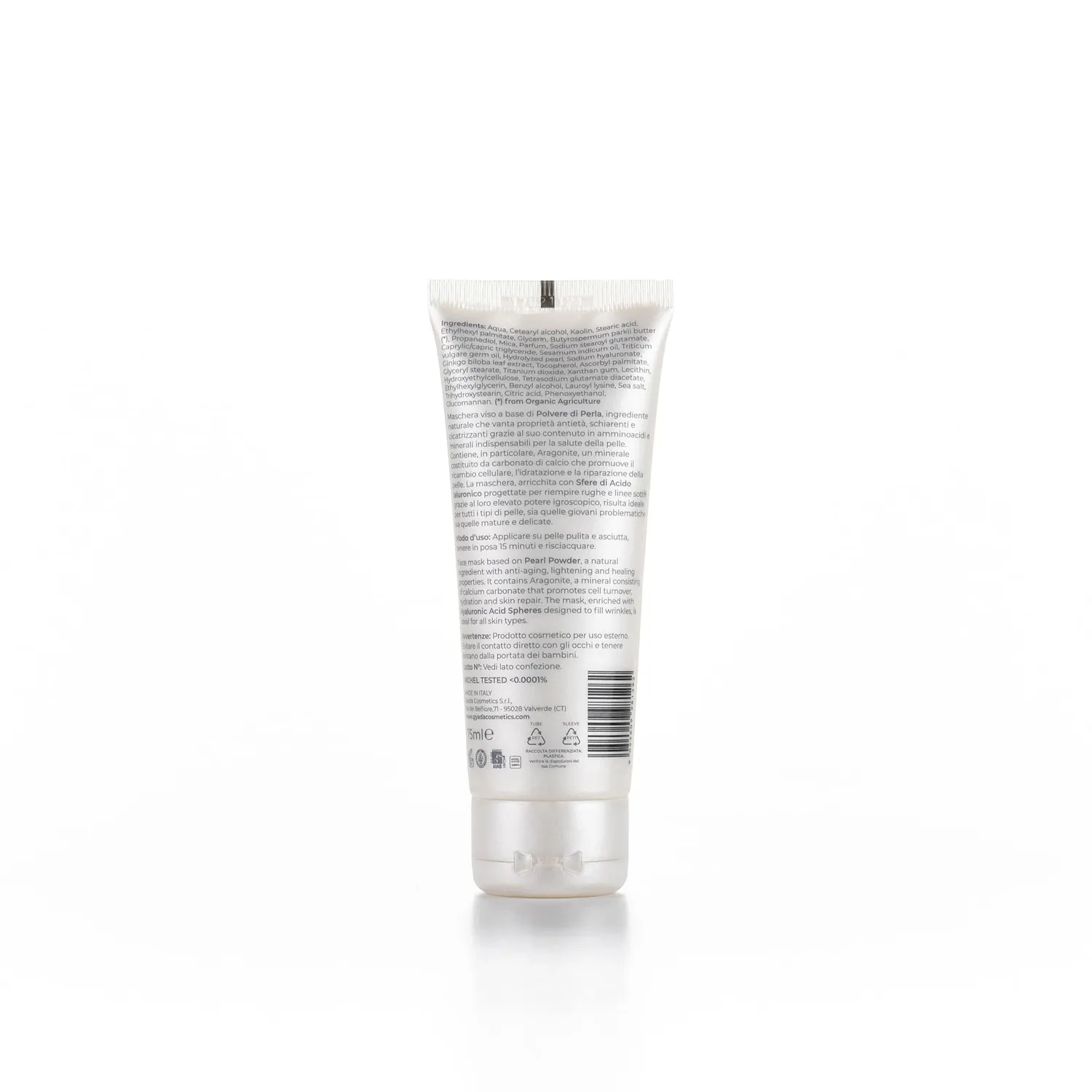 Gyada Pearl Powder Mask Maschera Viso Antietà 75 ml