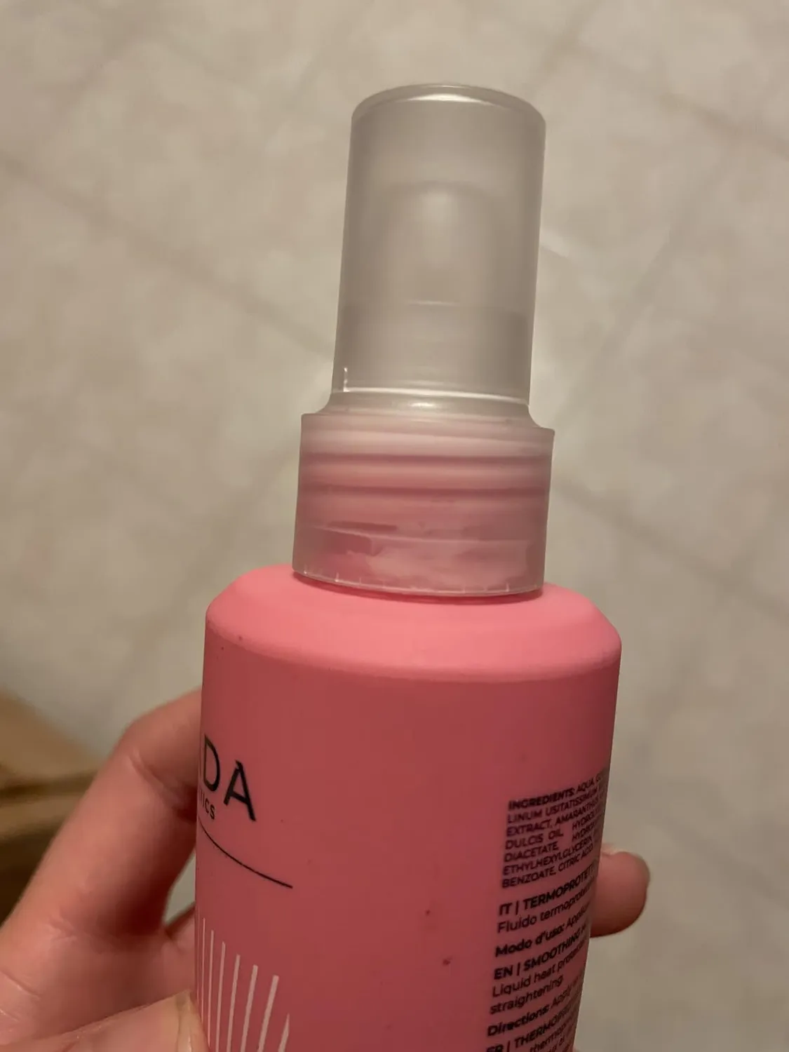 Gyada Lisciante Termoprotettore Fluido 125 ml 230°