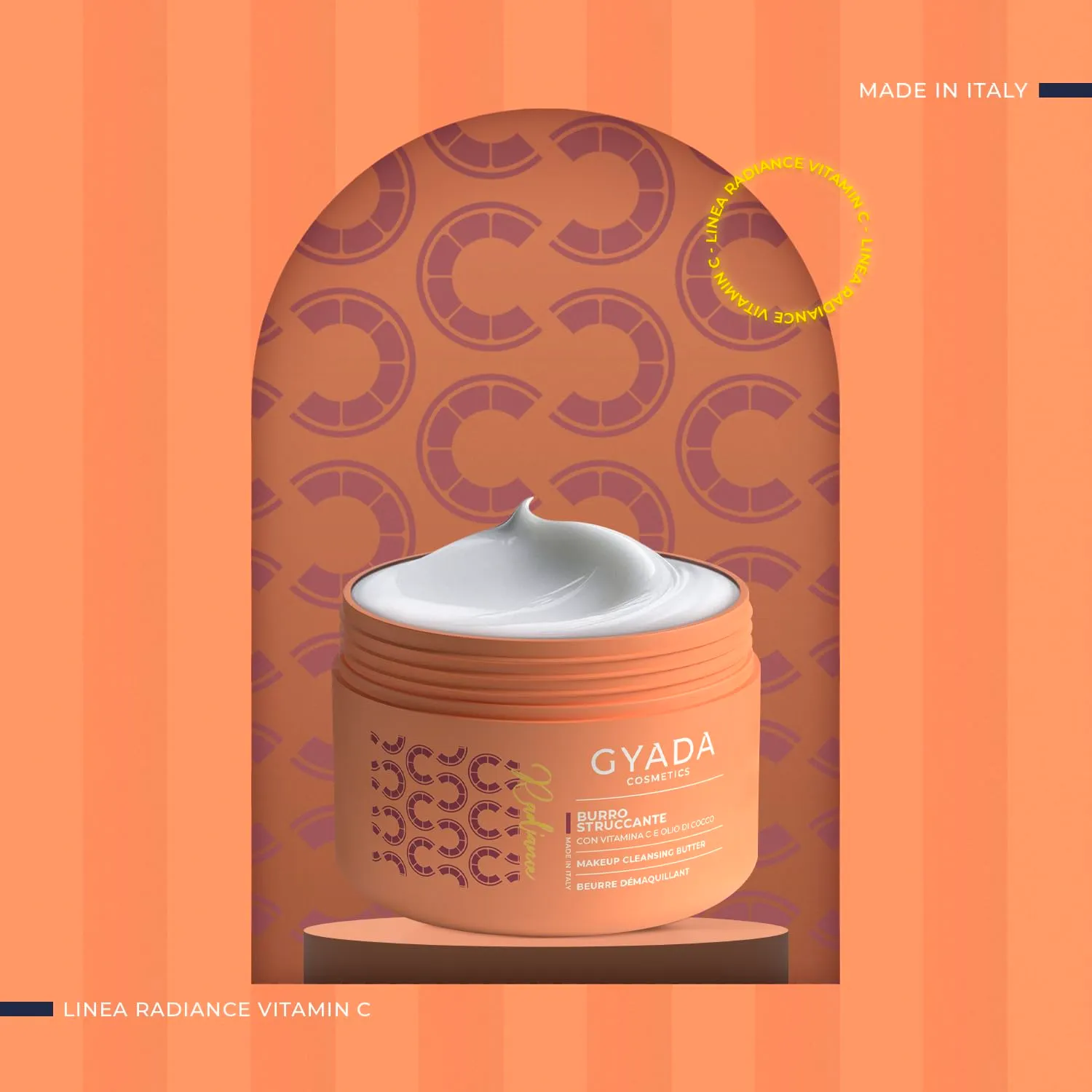 Gyada Radiance burro struccante 200 ml waterproof vitamina C