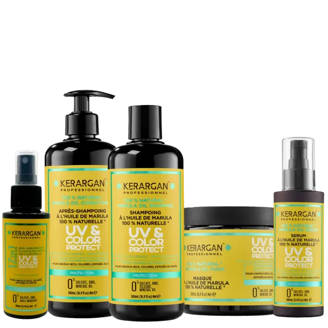 Kerargan Marula UV Kit Capelli Completo 5 Pezzi 1700 ml