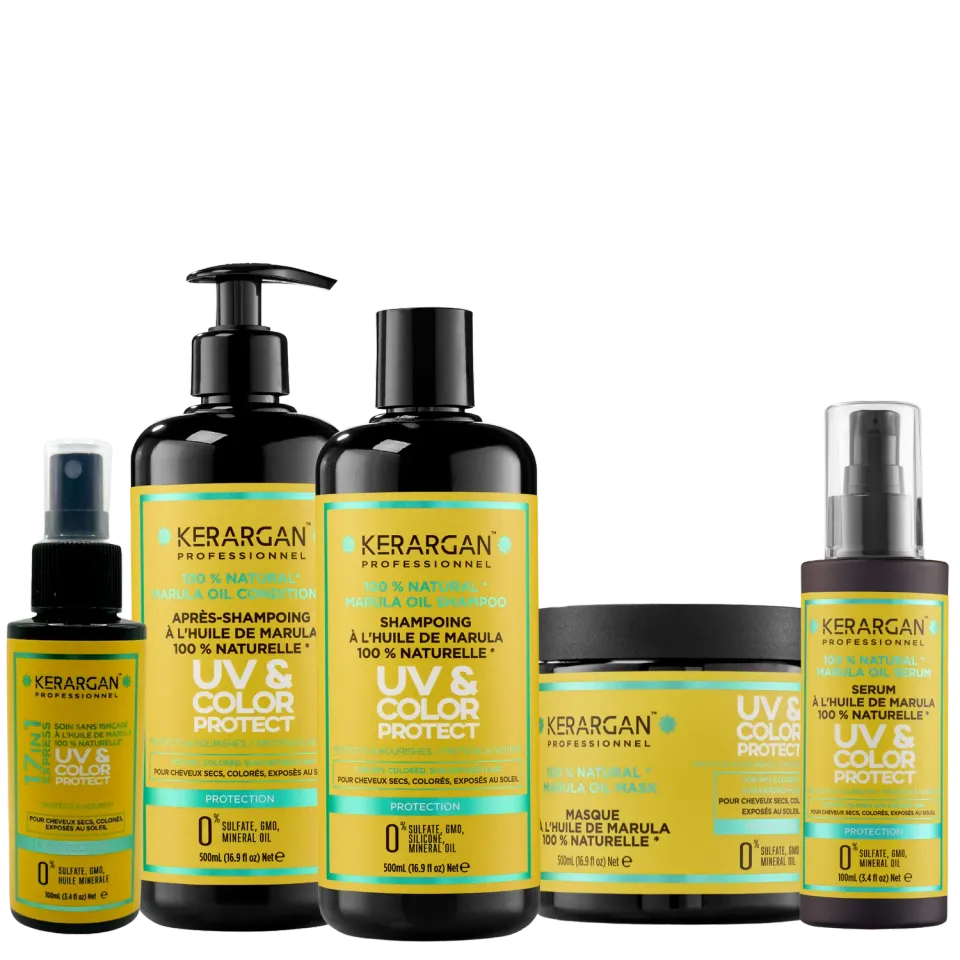 Kerargan Marula UV Kit Capelli Completo 5 Pezzi 1700 ml