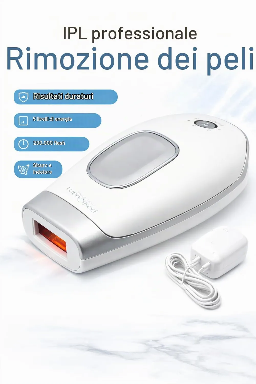 Postquam Infinium depilatore IPL portatile 5 livelli