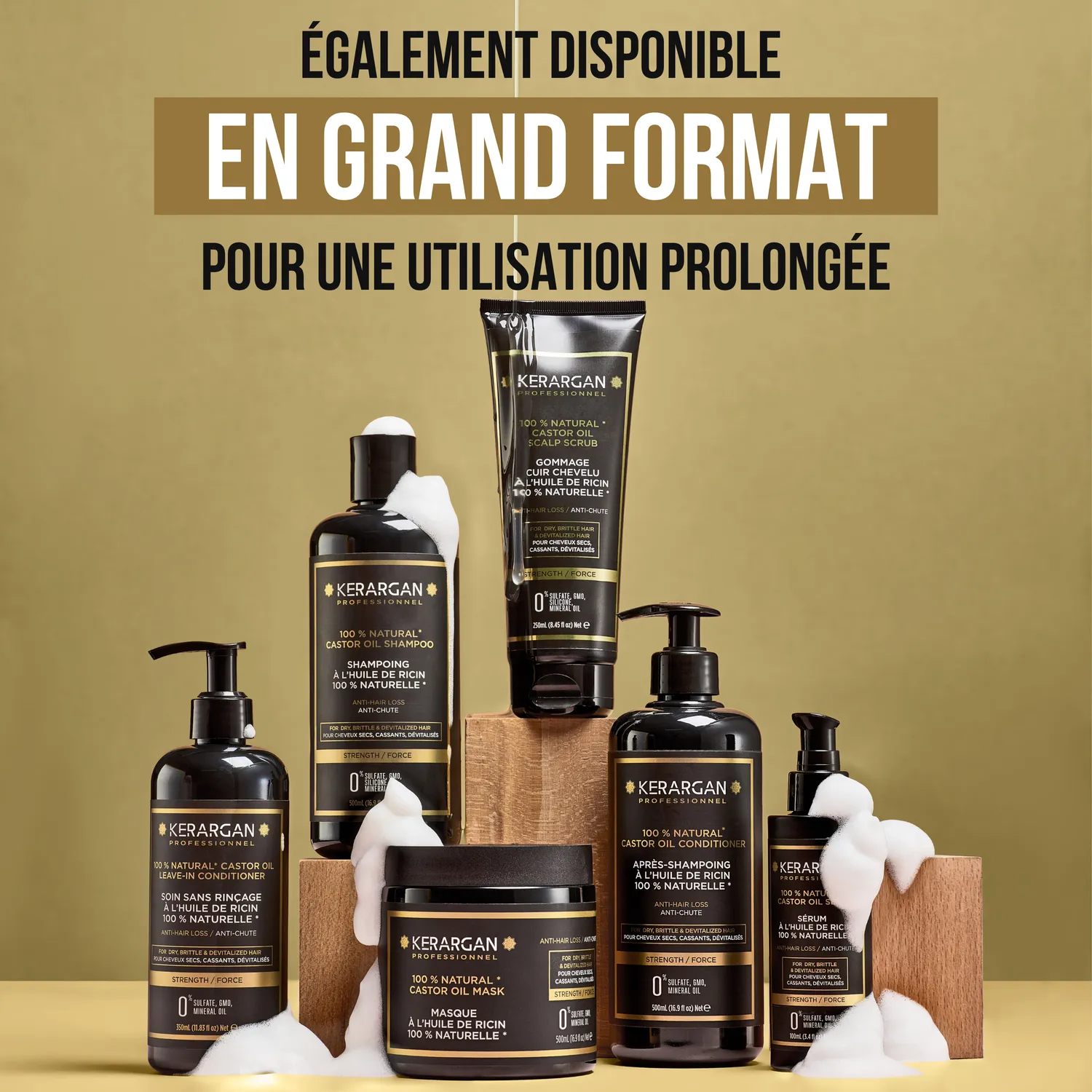 Kerargan Ricino Balsamo Anticaduta 250 ml ricino