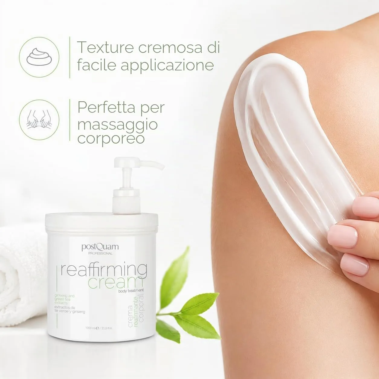Postquam Body Sculpt crema corpo rassodante 1000 ml tonificante