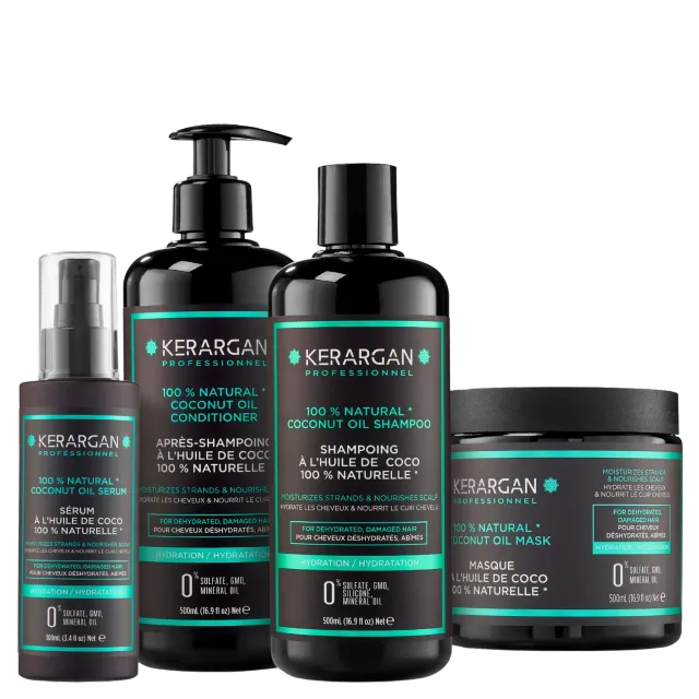 Kerargan Coco Kit Capelli 1600 ml Cocco Idratante
