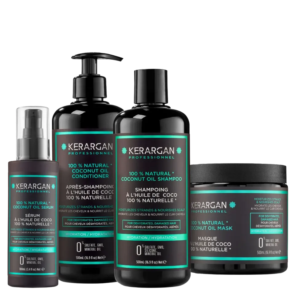 Kerargan Coco Kit Capelli 1600 ml Cocco Idratante