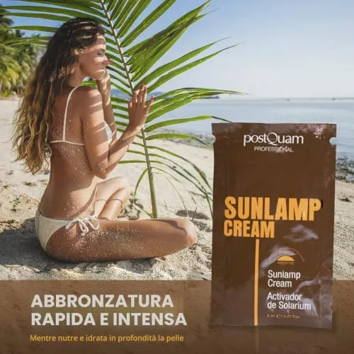 Postquam Attivatore Abbronzatura Lampade UV 50 Bustine 8 ml Senza SPF