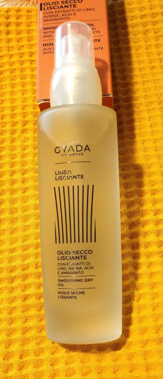 Gyada Lisciante olio secco capelli 50 ml anticrespo leggero