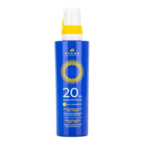 Gyada Solare Spray SPF 20 viso corpo 200 ml protezione media
