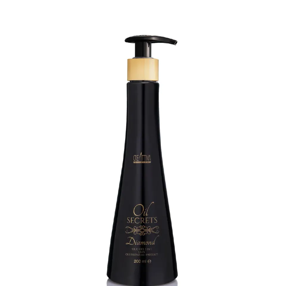 Creattiva Oil Secrets Diamond olio gel 200ml anticrespo