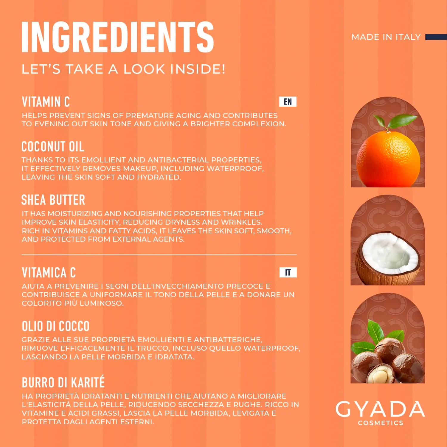 Gyada Radiance Cleansing Balm Burro Struccante 200 ml Vitamina C