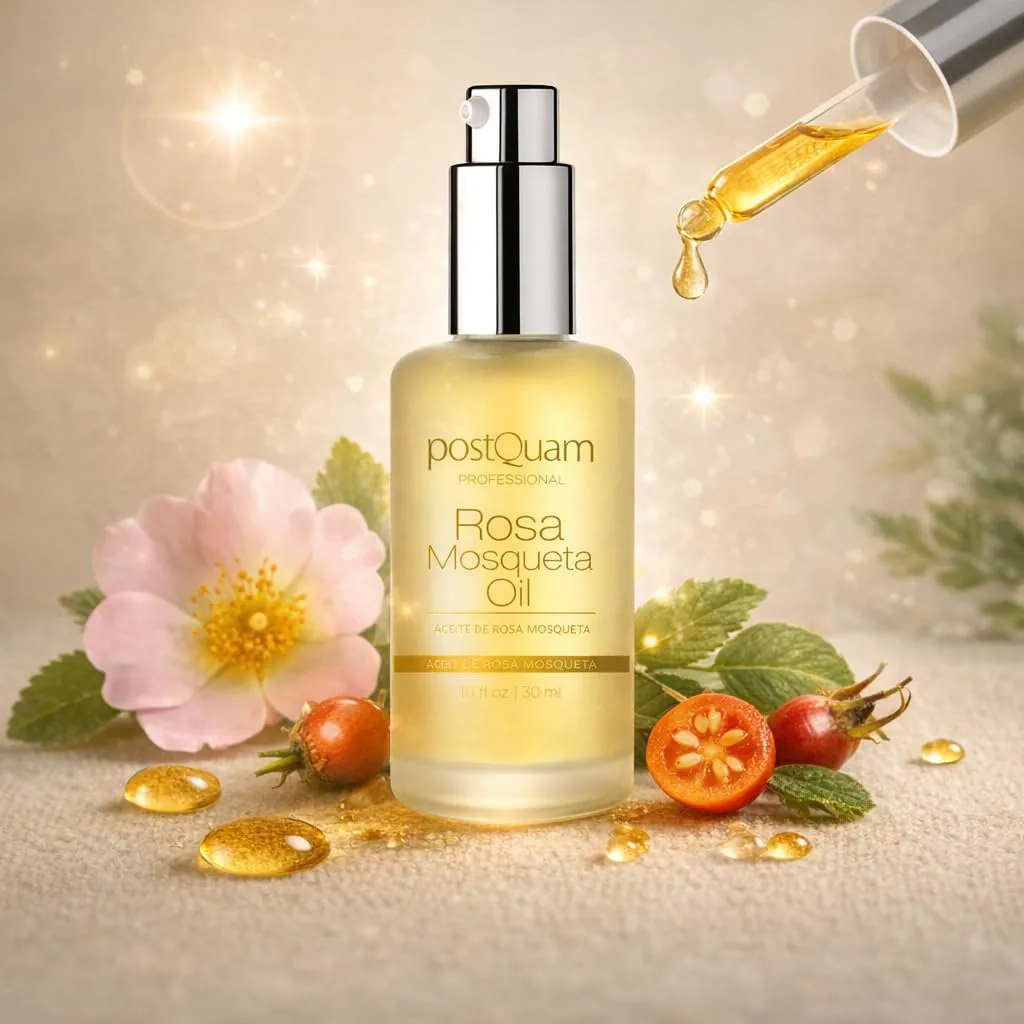 Postquam Olio di Rosa Mosqueta viso 30 ml omega 3 e 6