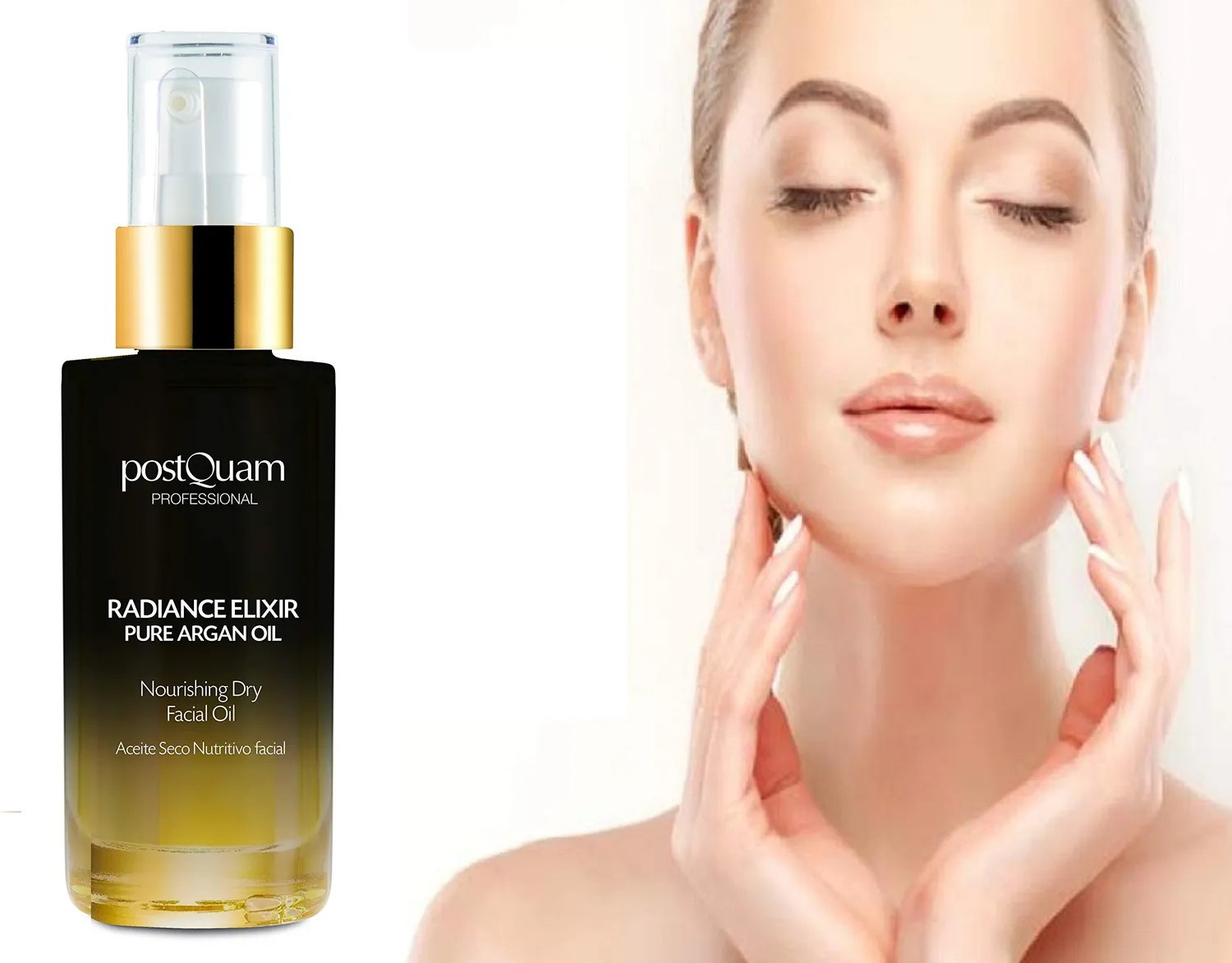Postquam Radiance Elixir Olio viso argan nutriente 30 ml